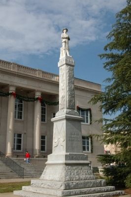 Rutherfordton Confederate Monument Marker image. Click for full size.