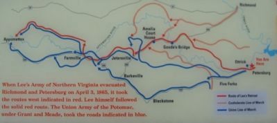 Retreat Route Map image. Click for full size.