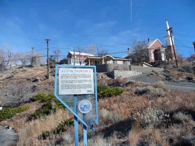 Austin Churches Marker image. Click for full size.