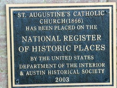 St. Augustine Marker image. Click for full size.