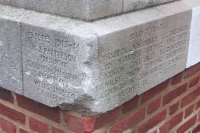 Calvert Hall Cornerstone, 1913-14. Click for full size. Calvert Hall Cornerstone, 1913-14 image. Click for full size.