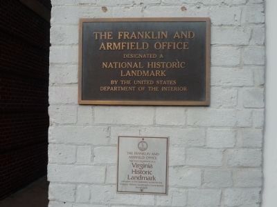 National Historic Landmark. Click for full size. National Historic Landmark image. Click for full size.