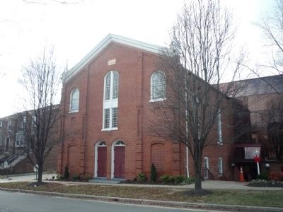 Alfred Street Baptist Church, south wing - the "Old Church" image. Click for full size.