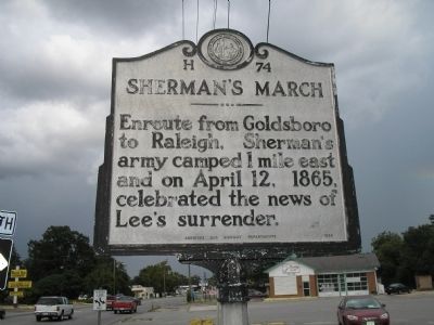 Sherman�s March Marker image. Click for full size.