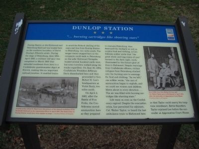 Dunlop Station Marker image. Click for full size.