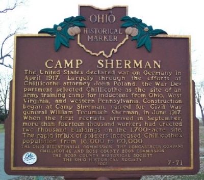 Camp Sherman Marker (Side A) image. Click for full size.