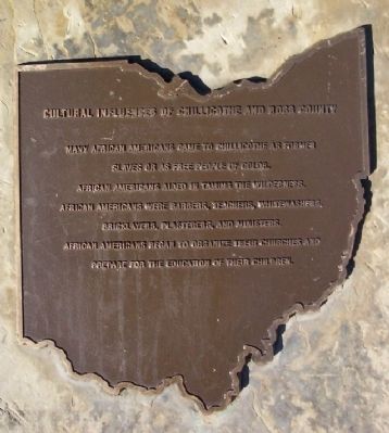 African American Cultural Influence Marker. Click for full size. African American Cultural Influence Marker image. Click for full size.