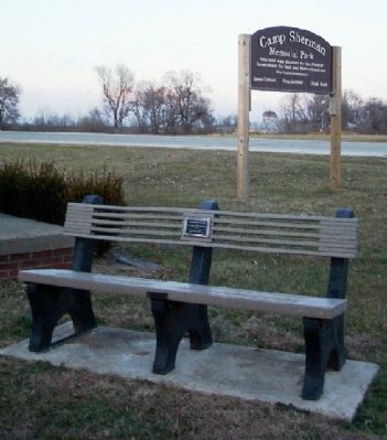 Pathfinders Bench and Marker image. Click for full size.