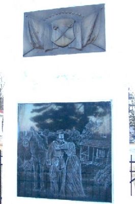 Ross County Civil War Memorial (North Face) image. Click for full size.
