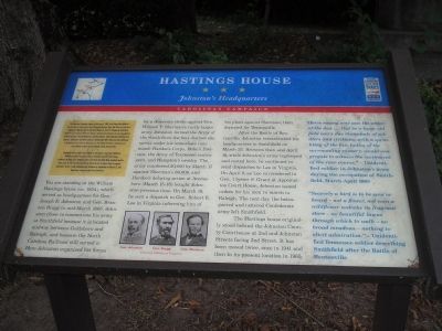 Hastings House Marker. Click for full size. Hastings House Marker image. Click for full size.
