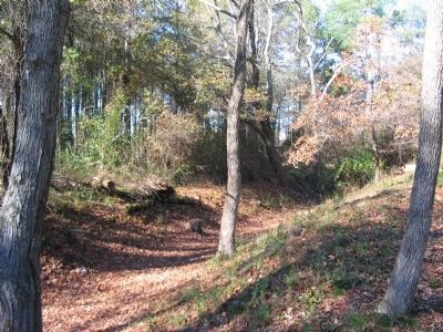 Section of the Fort Hays Earthworks. Click for full size. Section of the Fort Hays Earthworks image. Click for full size.