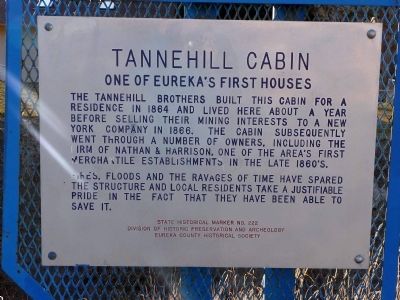 Tannehill Cabin Marker image. Click for full size.