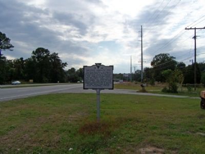 The Stono Rebellion Marker, looking south on US 17. Click for full size. The Stono Rebellion Marker, looking south on US 17 image. Click for full size.