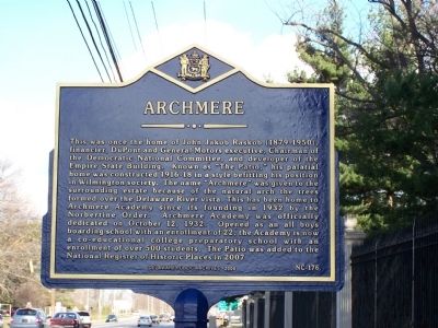 Archmere Marker image. Click for full size.