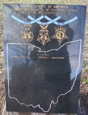 Congressional Medal of Honor Recipients Marker. Click for full size. Congressional Medal of Honor Recipients Marker image. Click for full size.