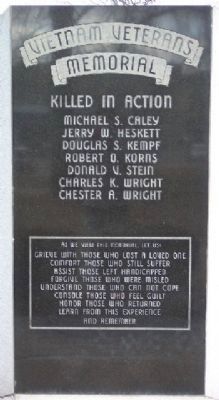 Those Killed in Action. Click for full size. Those Killed in Action image. Click for full size.