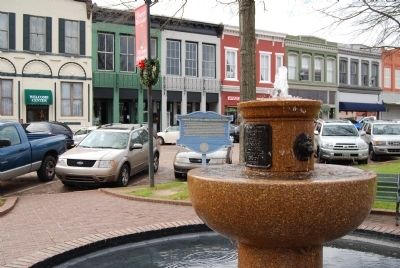 Humane Society Alliance Fountain -<br>South Side of Court Square image. Click for more information.