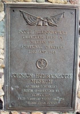 Scout Headquarters Marker image. Click for full size.