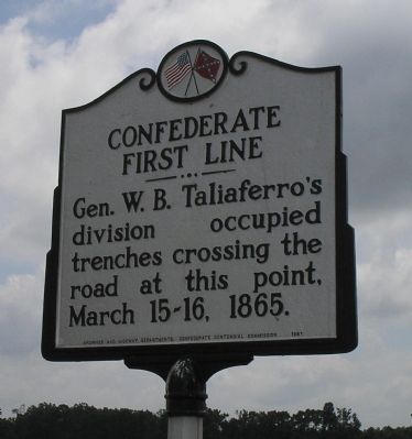 Confederate First Line Marker image. Click for more information.