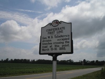 Confederate First Line. Click for full size. Confederate First Line image. Click for full size.