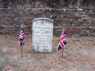 Battle of Port Royal Island at St. Helena's Church Cemetery, Beaufort image. Click for full size.