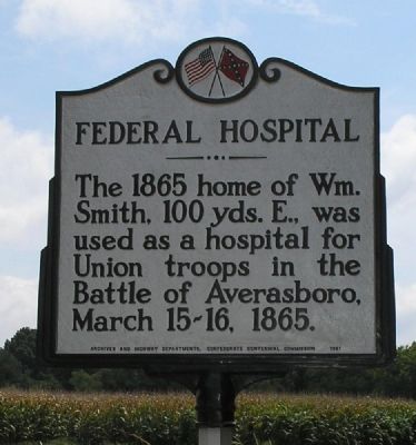 Federal Hospital Marker image. Click for full size.