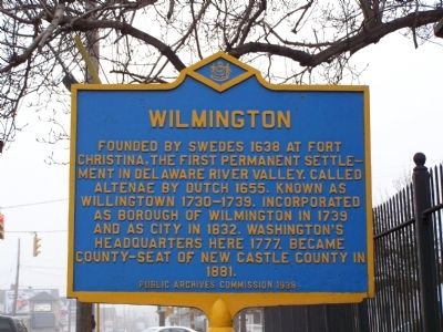 Wilmington Marker image. Click for full size.