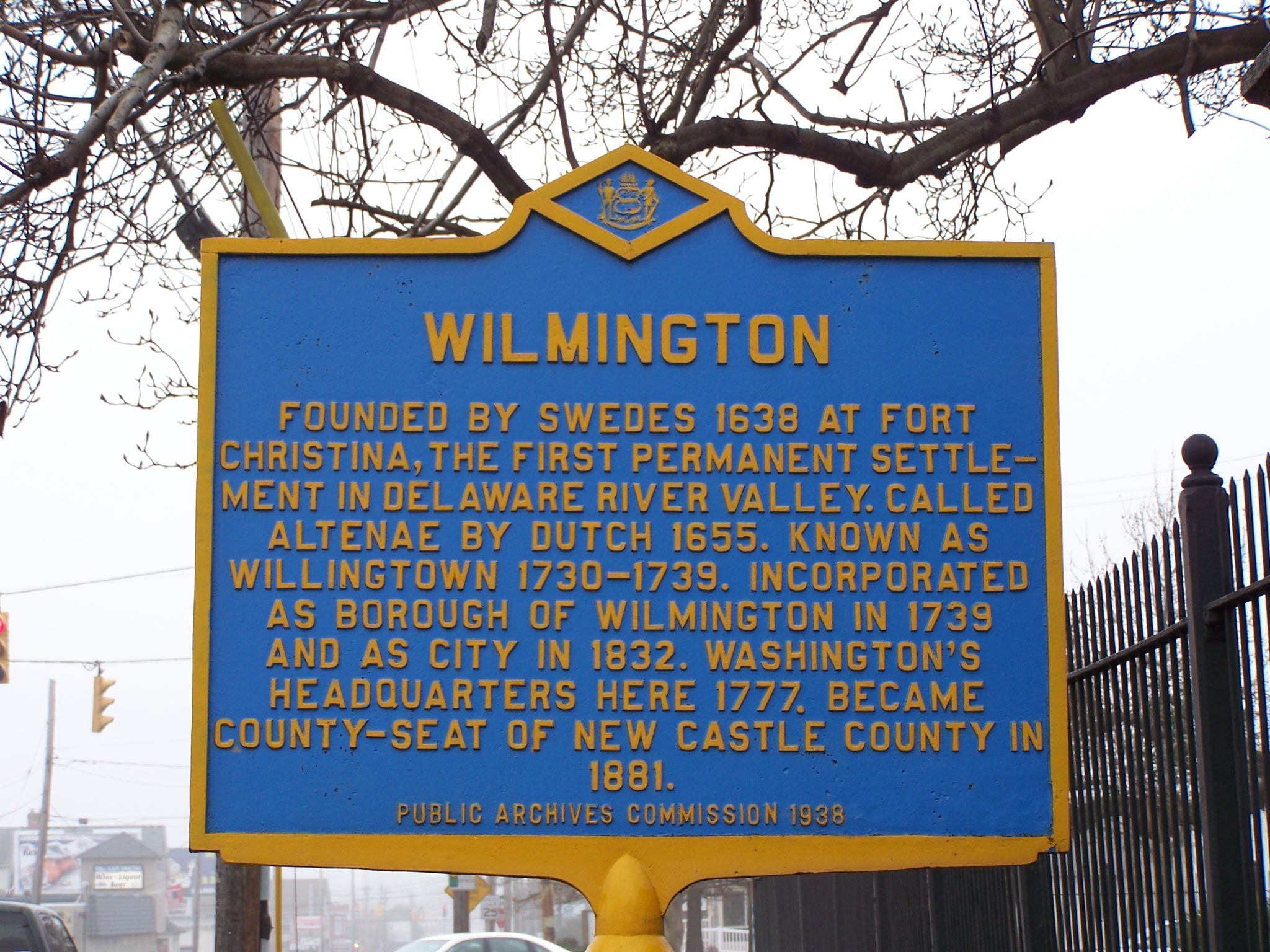 Wilmington Marker
