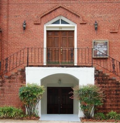 St. James AME Church - Main Entrance. Click for full size. St. James AME Church - Main Entrance image. Click for full size.