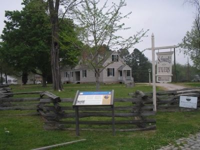Marker at the Schwartz Tavern. Click for full size. Marker at the Schwartz Tavern image. Click for full size.