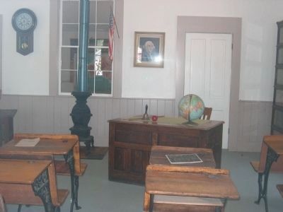 Interior of the Altaville Grammar School image. Click for full size.