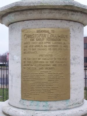 Christofer Columbus Monument. Click for full size. Christofer Columbus Monument image. Click for full size.