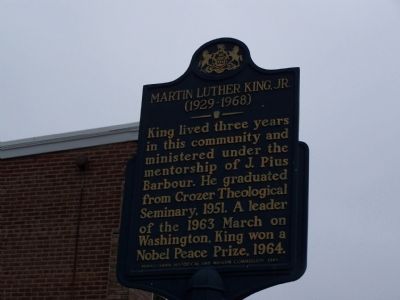 Martin Luther King, Jr. Marker. Click for full size. Martin Luther King, Jr. Marker image. Click for full size.