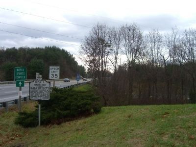 Hanging Rock Marker. Click for full size. Hanging Rock Marker image. Click for full size.