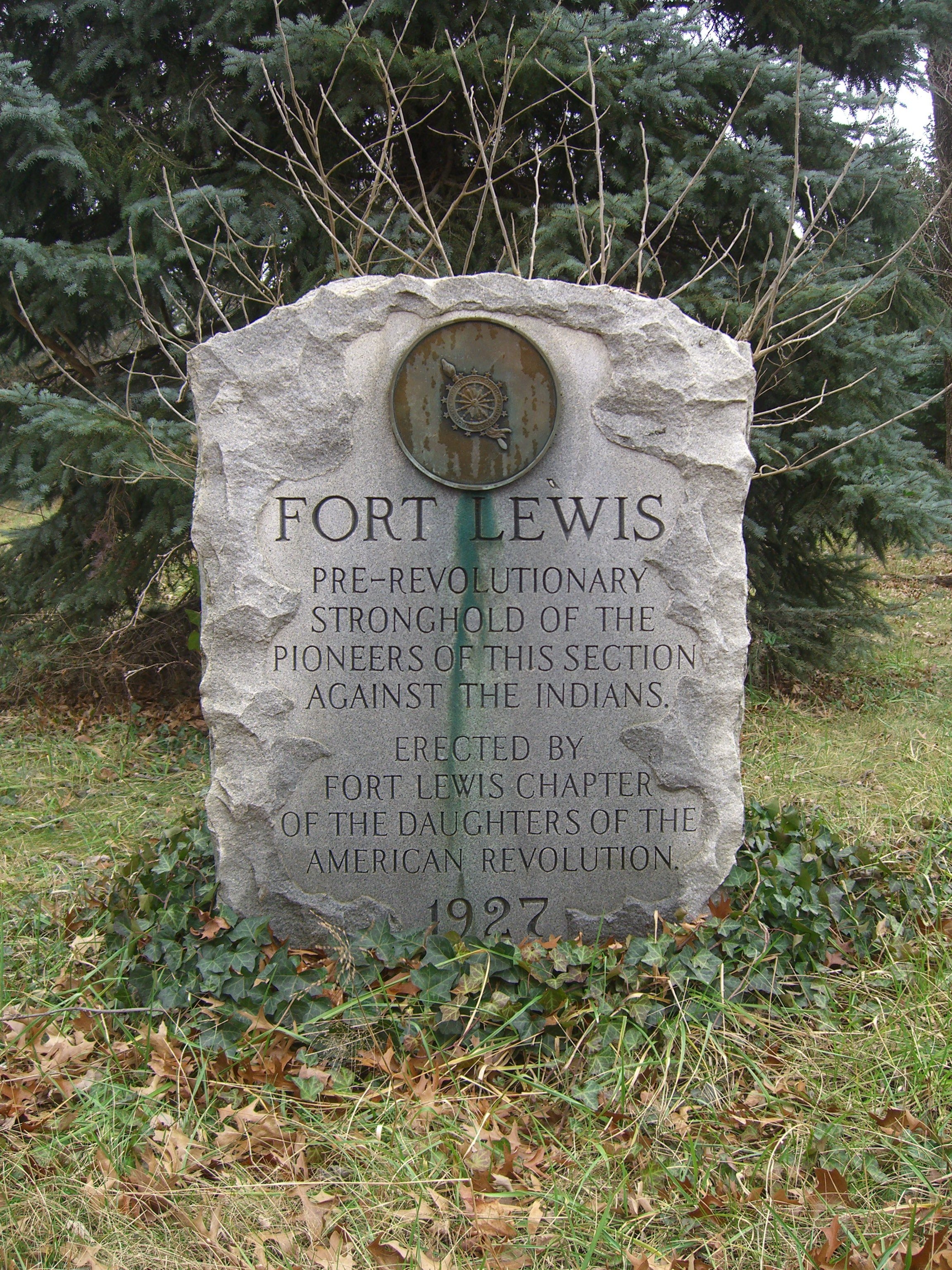 Fort Lewis Marker