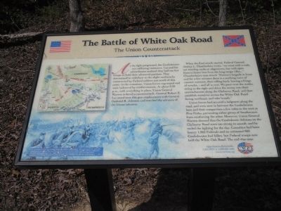 The Union Counterattack Marker image. Click for full size.