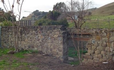 Foundation of Vallejo Flour Mill image. Click for full size.