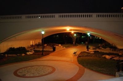 Thomas C. Gower Bridge at Night image. Click for full size.