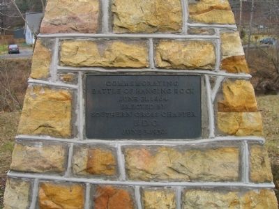 Battle of Hanging Rock Marker. Click for full size. Battle of Hanging Rock Marker image. Click for full size.