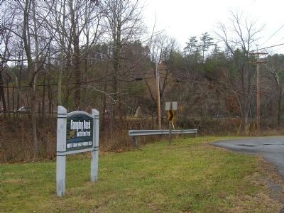 Battle of Hanging Rock Marker. Click for full size. Battle of Hanging Rock Marker image. Click for full size.
