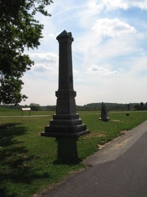 39th New York Monument and Second Brigade Tablet image. Click for full size.