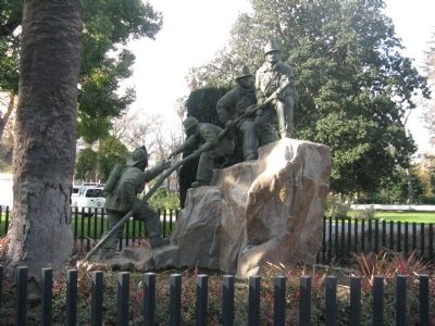 California Firefighters Memorial. Click for full size. California Firefighters Memorial image. Click for full size.