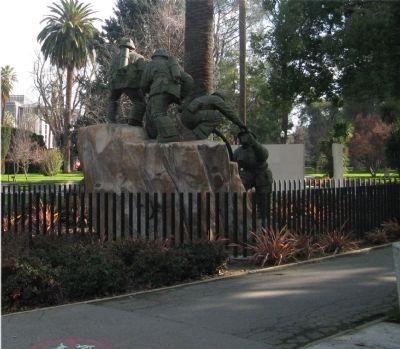 California Firefighters Memorial. Click for full size. California Firefighters Memorial image. Click for full size.