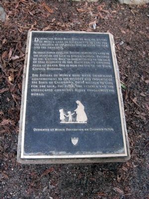 Sisters of Mercy Marker. Click for full size. Sisters of Mercy Marker image. Click for full size.