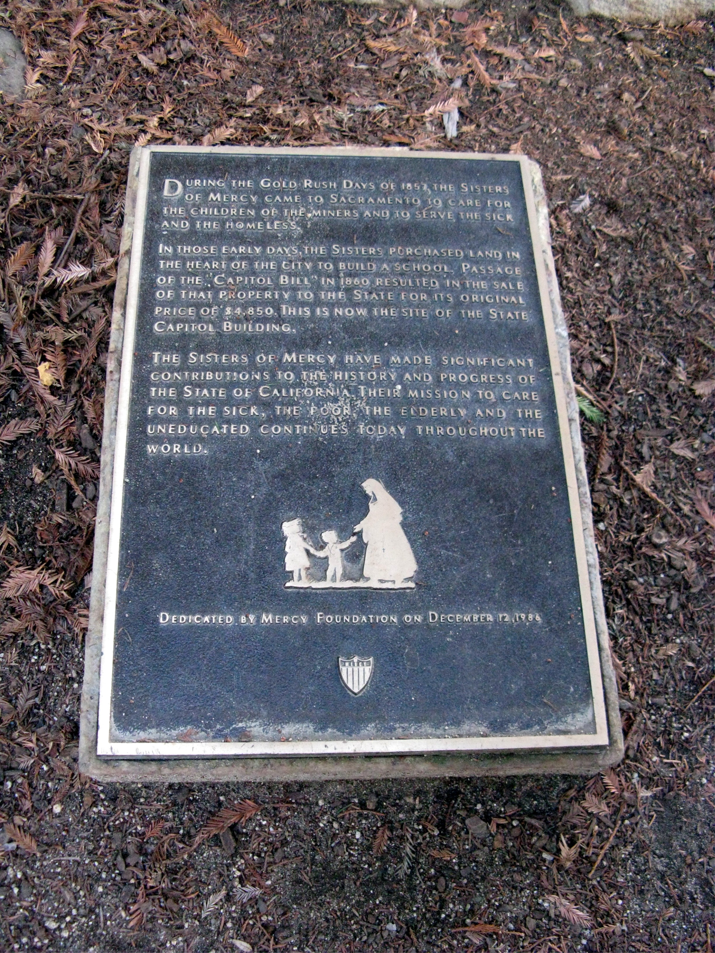 Sisters of Mercy Marker