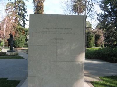 California Firefighters Memorial Marker. Click for full size. California Firefighters Memorial Marker image. Click for full size.