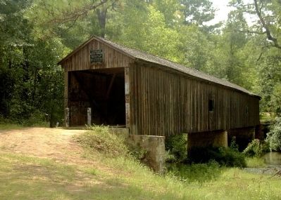 Coheelee Creek Covered Bridge image. Click for full size.
