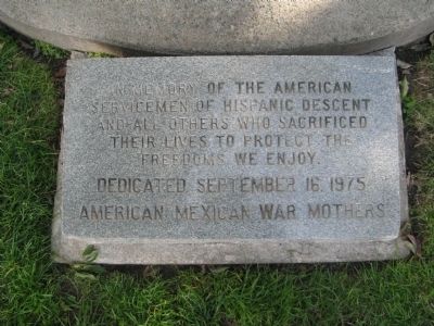 California Mexican-American War Memorial Marker image. Click for full size.