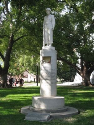 California Mexican-American War Memorial and Marker. Click for full size. California Mexican-American War Memorial and Marker image. Click for full size.