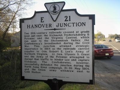 Hanover Junction Marker image. Click for full size.